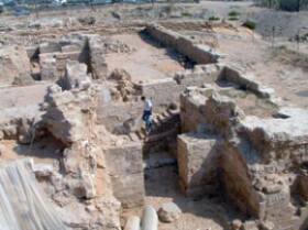 Руины древнего византийского храма