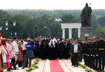 Святейший Патриарх Алексий во время Первосвятительского визита в Мордовию, фото Седмицы.Ru