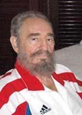 Фидель Кастро (фото в больнице)