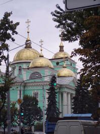 Преображенский собор в Белгороде, где покоются мощи свт. Иоасафа