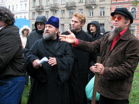 В Петербурге прошла несанкционированная антицерковная акция – фото SpbLand.Ru
