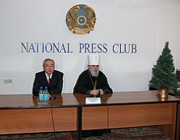 Пресс – конференция митрополита Астанайского и Алматинского Мефодия
