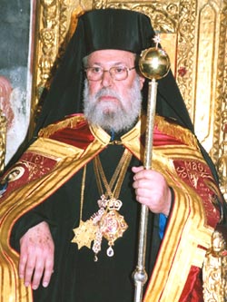 Архиепископ Новой Юстинианы и всего Кипра Хризостом II