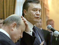 М.Фрадков и В.Янукович