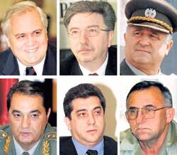 Военно-политическое руководство Сербии и Югославии, находящееся в Гааге