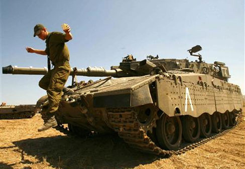 Израильские солдаты в секторе Газа