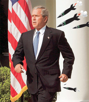 Буш в опасности (фото <a href="http://www.expert.ru" target="_blank">www.expert.ru</a>)
