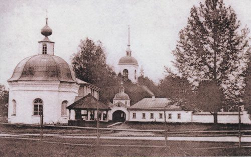 Так выглядел Николо-Беседный монастырь в начале ХХ века
