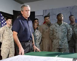 Джордж Буш в Ираке (фото АР)