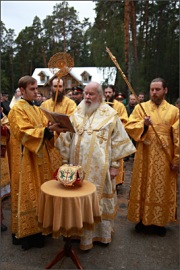 Святейший Патриарх Алексий II на Валааме