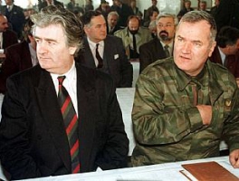 Радован Караджич и Ратко Младич
