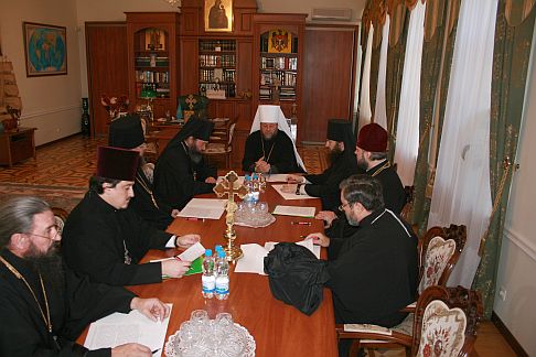 На заседании Синода Молдавской митрополии