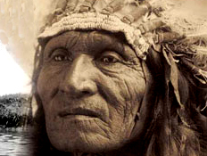 Индеец из племени Дакота
