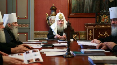 Заседание Священного Синода Русской Православной Церкви 27.12.2007