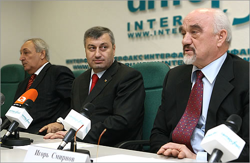 Лидеры Абхазии, Южной Осетии, Приднестровья