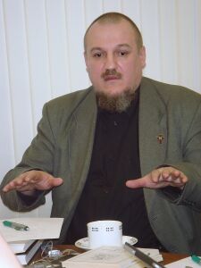 Леонид Болотин (круглый стол по "екатеринбургским" останкам, февраль 2008)