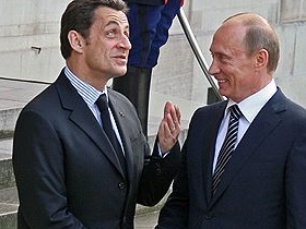 Н.Саркози и В.Путин