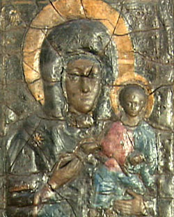 Икона Влахернской Божьей Матери (запасник ГТГ)
