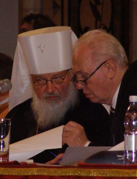 Митрополит Кирилл и В.Ганичев