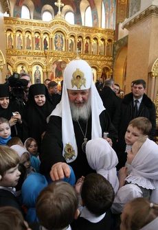 Святейший Патриарх Кирилл в Петербурге (фото Патриархия.ru)