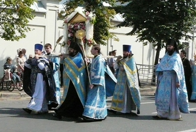 Крестный ход в Казани (21.07.2009)