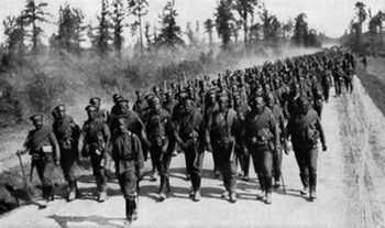 Русская армия в Восточной Пруссии. 1914 г.