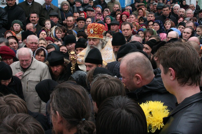 Погребение убиенного протоиерея Анатолия Сорокина