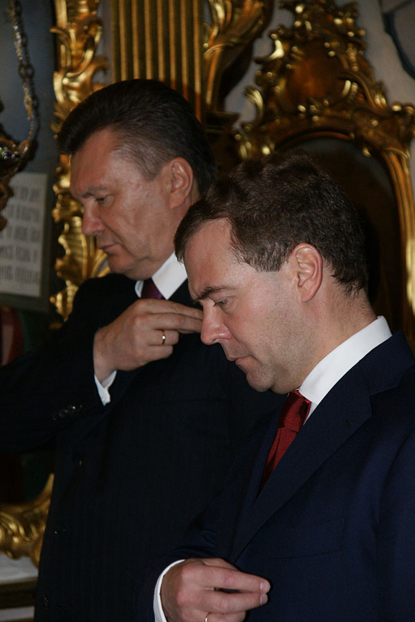 Медведев и Янукович