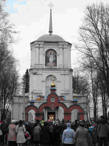 Крестный ход в Клину Московской области