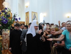 Патриарх Кирилл в Одесской епархии