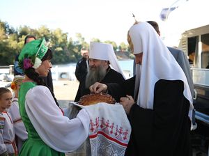 Патриарх Кирилл прибыл в Углич