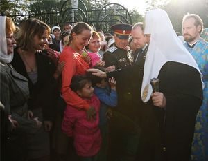 Патриарх Кирилл на Сахалине