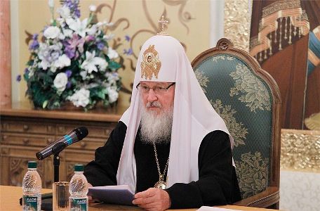 Встреча Патриарха Кирилла со слушателями Высших дипломатических курсов