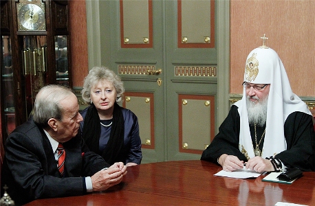 Встреча Патриарха Кирилла с Рикардо Аларконом де Кесада