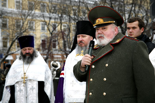 Начальник Военно-мемориального центра Вооруженных сил России генерал Александр Кирилин