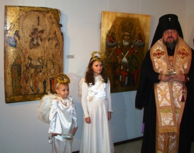 Архиепископ Полтавский и Миргородский Филипп совершил чин освящения иконы Святителя Николая