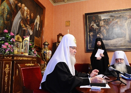 Заседание Св. Синода Русской Православной Церкви