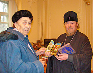 Майя Дмитриевна Прозоровская и митрополит Симферопольский и Крымский Лазарь