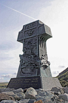 Памятник Крейсеру Варяг. Шотландия