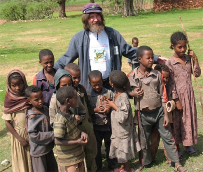 священник и путешественник Федор Конюхов в Эфиопии