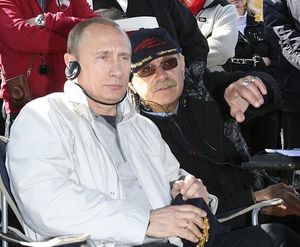Никита Михалков и Владимир Путин