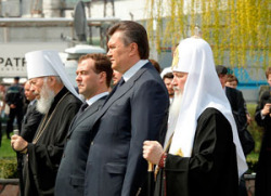 Патриарх Кирилл в Чернобыле