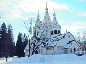 Храм во имя святых новомучеников и исповедников Российских на Бутовском полигоне