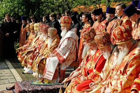 Патриарх Кирилл возглавил Божественную литургию на Бутовском полигоне