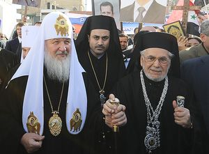 Патриарх Кирилл и Патриарх Игнатий