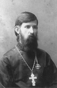 Первый настоятель Христорождественского храма священник Виктор Руднянский