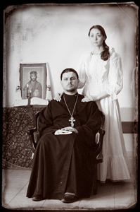 Иерей Андрей Сыркин с супругой