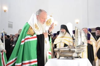 Патриарх Кирилл в Казахстане
