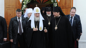 Патриарх Кирилл в Красноярске