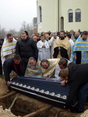 Похороны киевского священника о. Анатолия Шереметьева